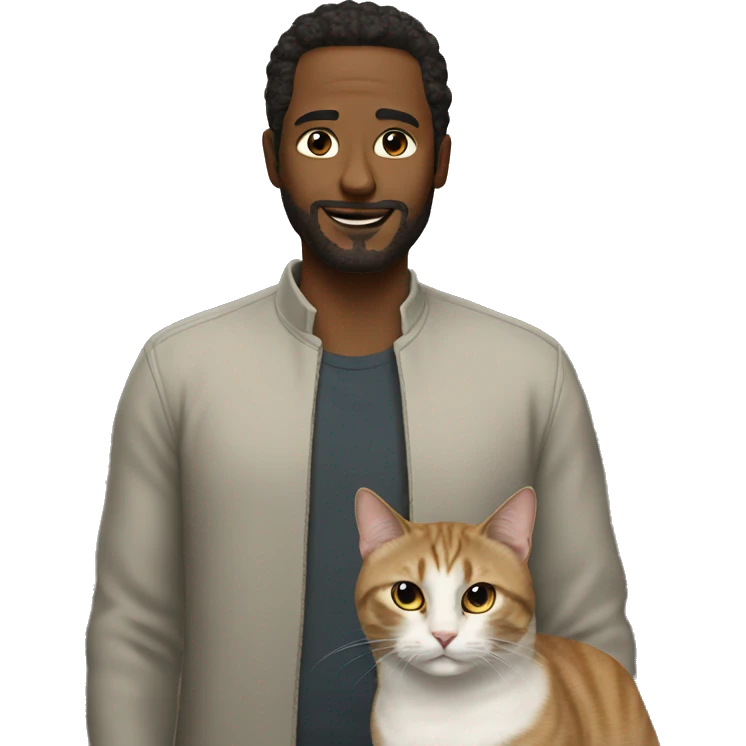 lee know with cat emoji