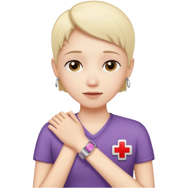 an emoji with the invibke disability of chrons disease emoji