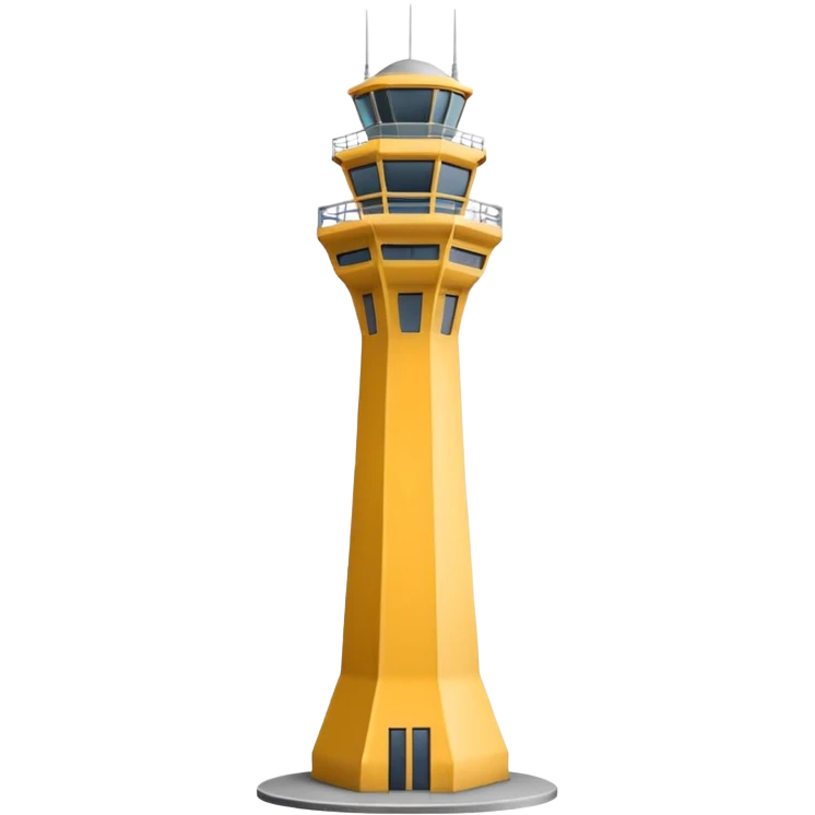 air traffic control tower emoji