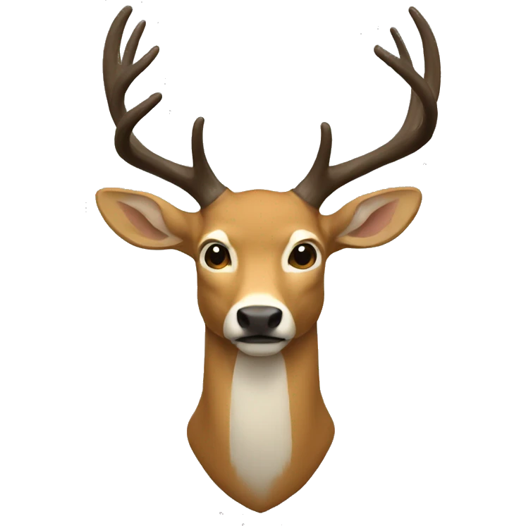 cerf corps entier emoji