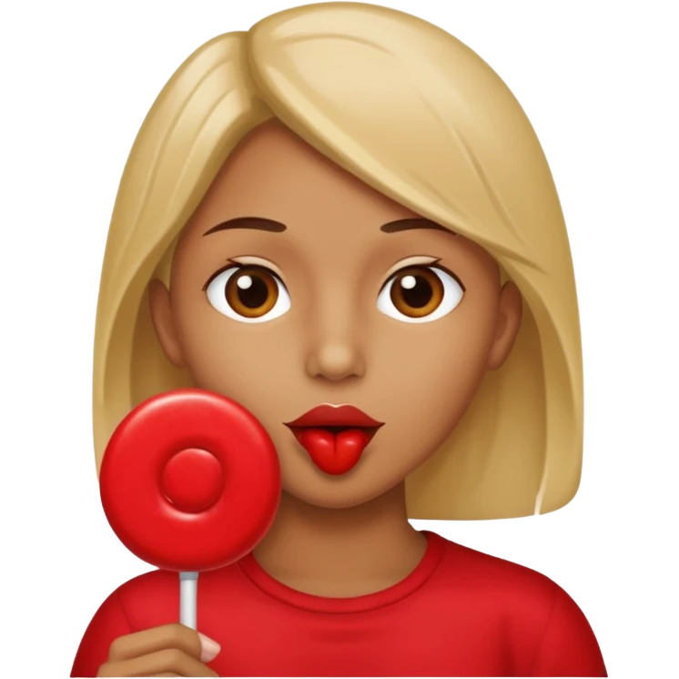 Dih sucking emoji