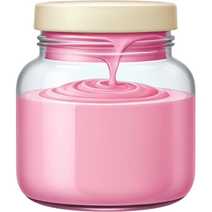 pink cream skincare emoji