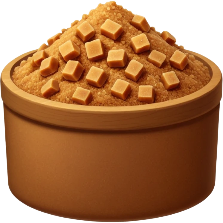 brown sugar emoji