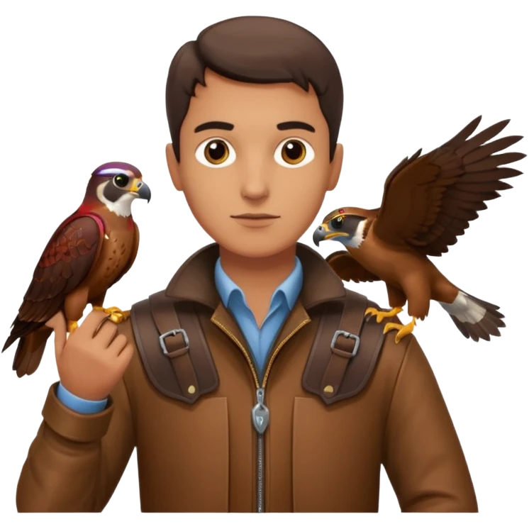 Falconer emoji