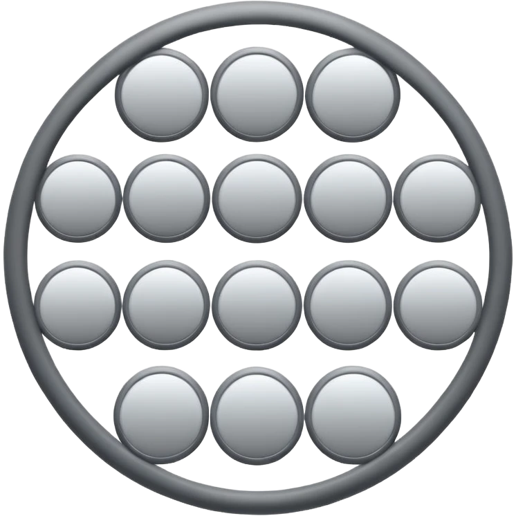 Round design emoji