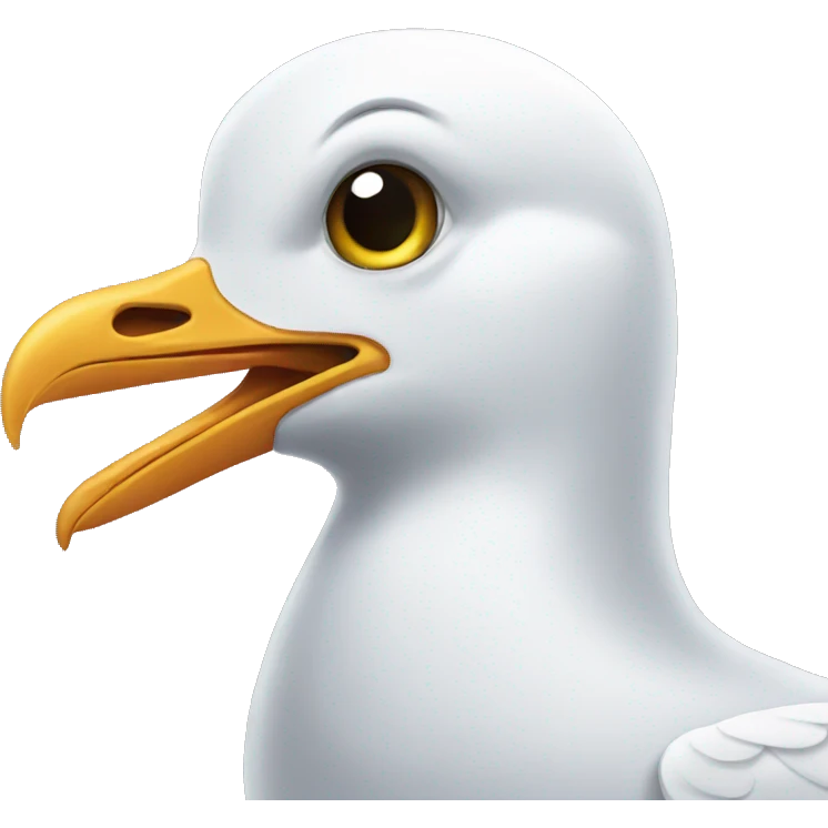 Crying Seagull emoji