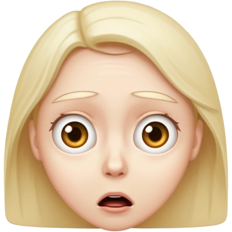 🫣 + 😱 emoji