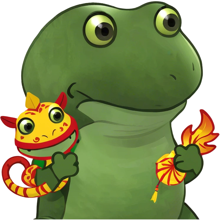 Dragon dance  emoji