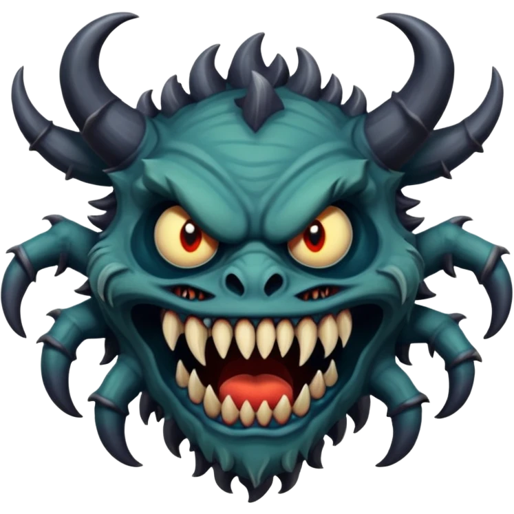 Scary emoji