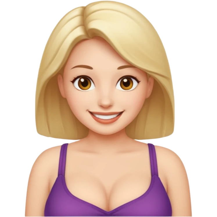 Nackte Frauen mit gigantische Brüste  emoji