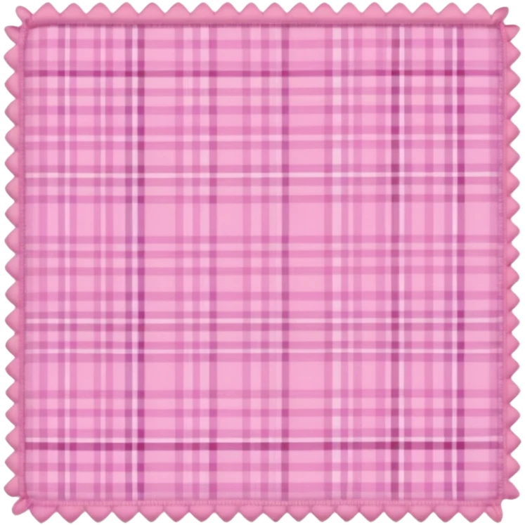 baby pink checked emoji