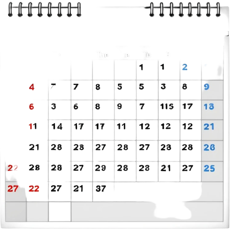 27 MARZO, calendar emoji
