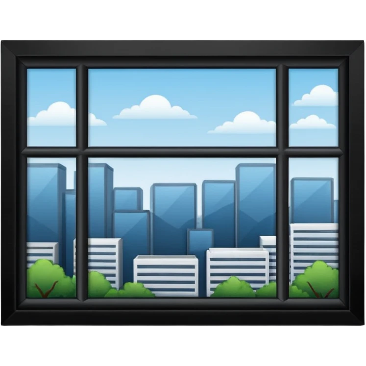 office window emoji