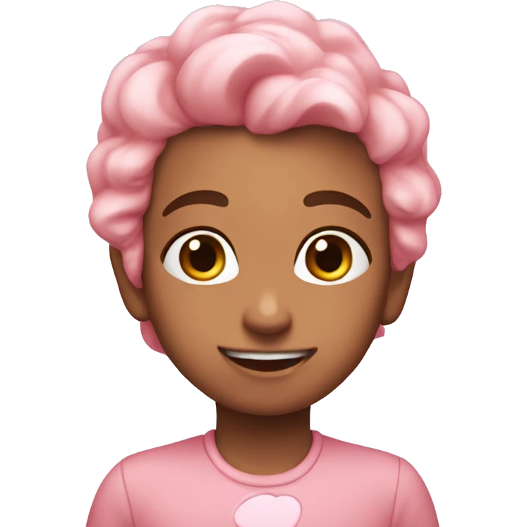 Corazón rosa pastel emoji