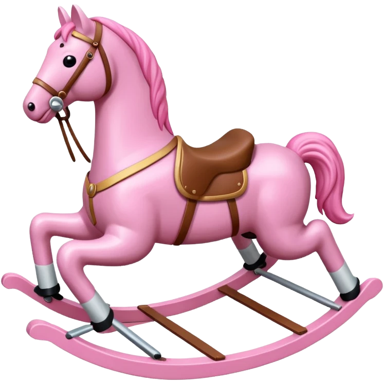 pink Rocking Horse emoji