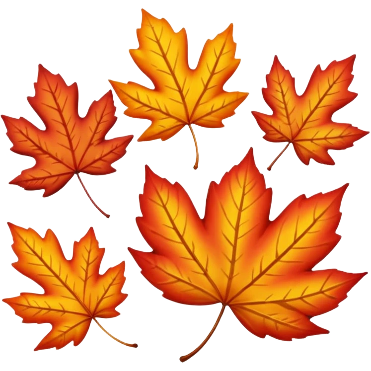 the fall season, emoji