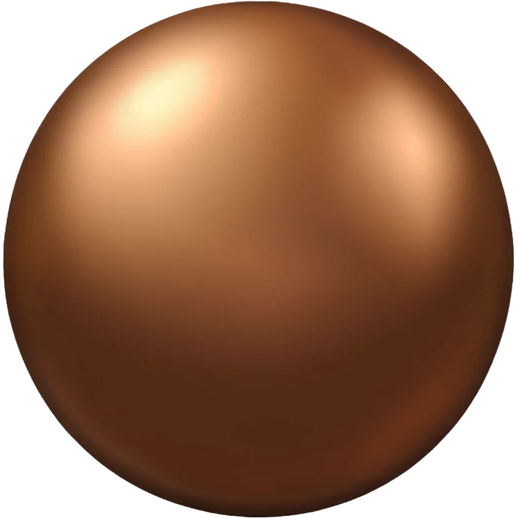 bronze opaque emoji
