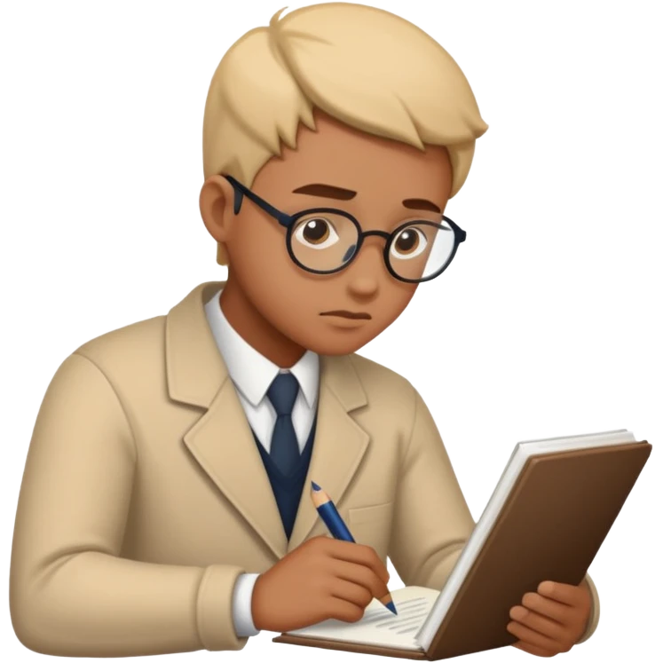 estudiando emoji