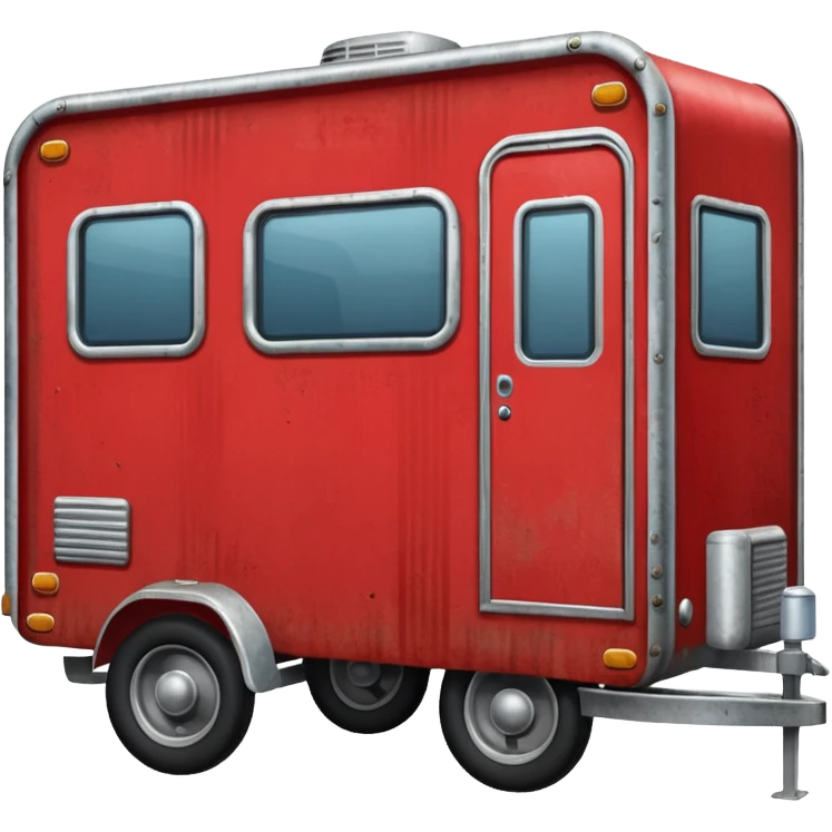 Tráiler rojo emoji