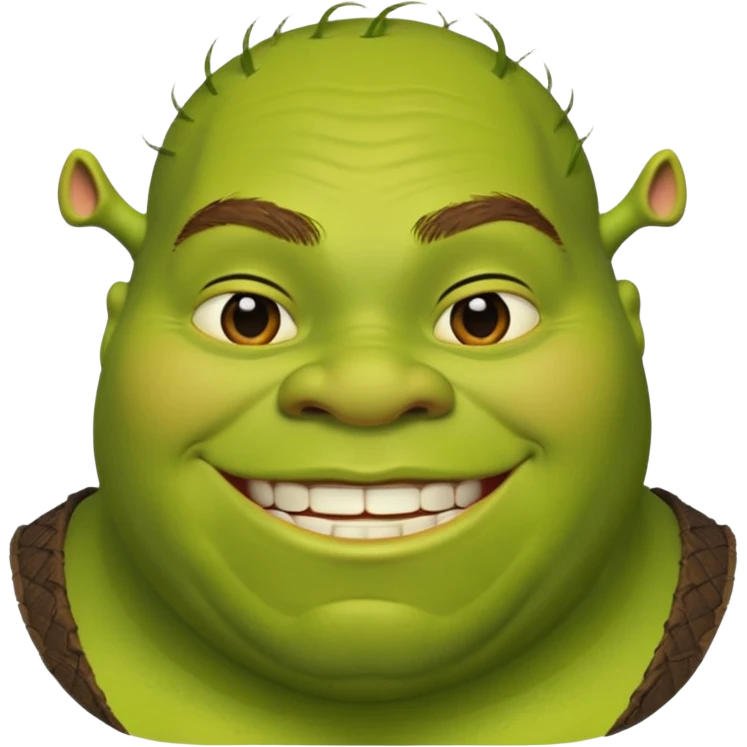 fat shrek emoji