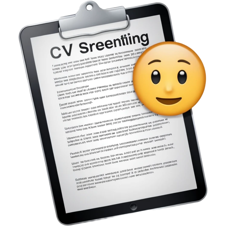CV Screening
 emoji