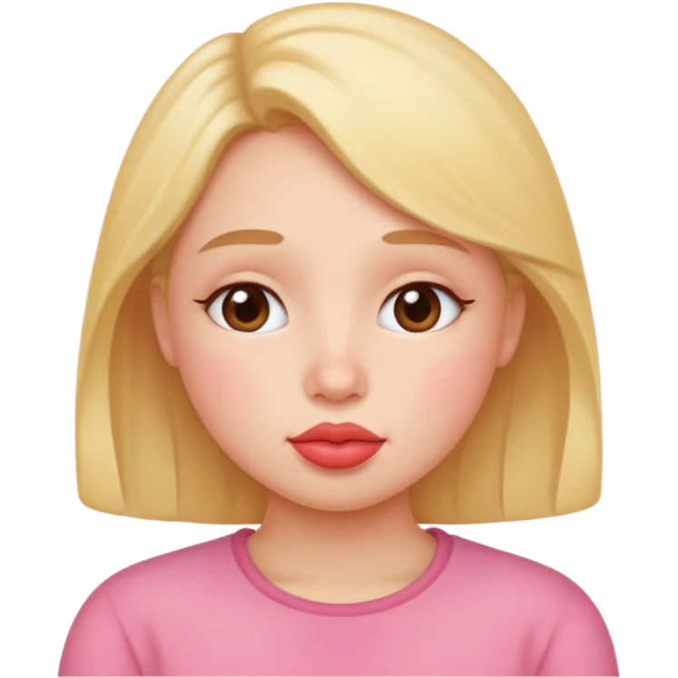 kissy face  emoji