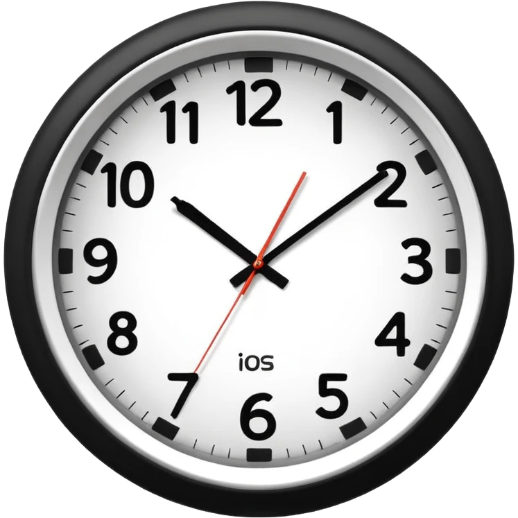 wall clock emoji