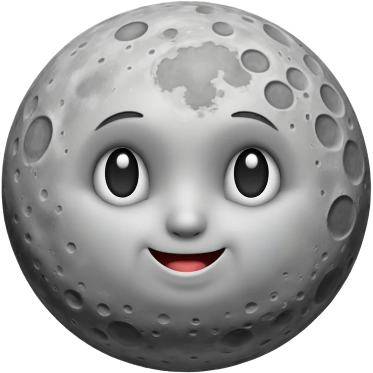 realistic moon  emoji