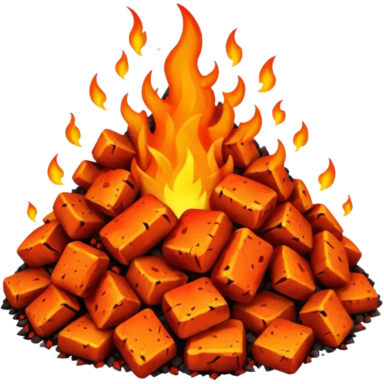 Mor ateş emoji