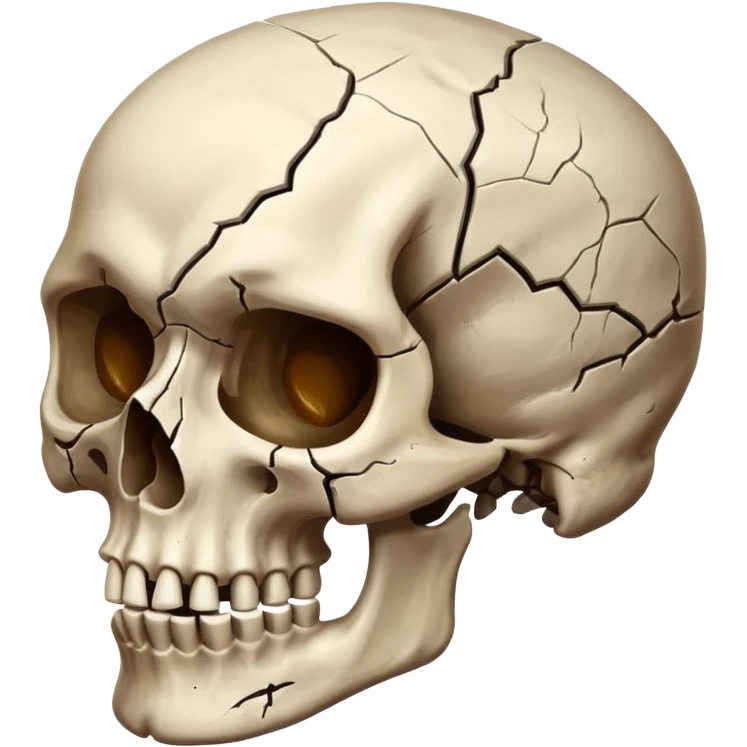 Sinirli kurukafa emoji