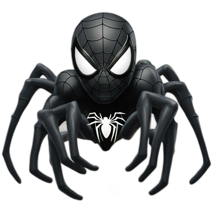 Symbiote Spiderman emoji