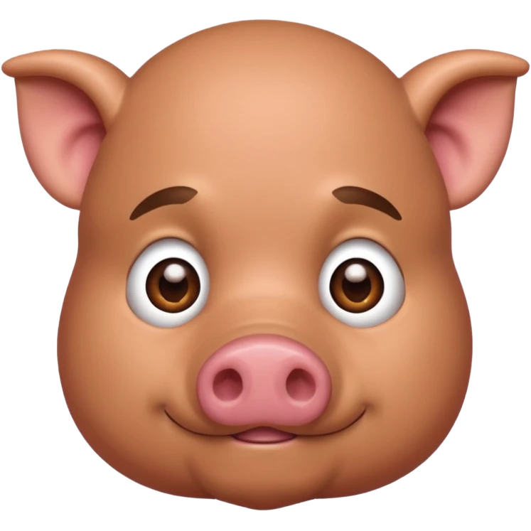 Militar con cara de cerdo emoji