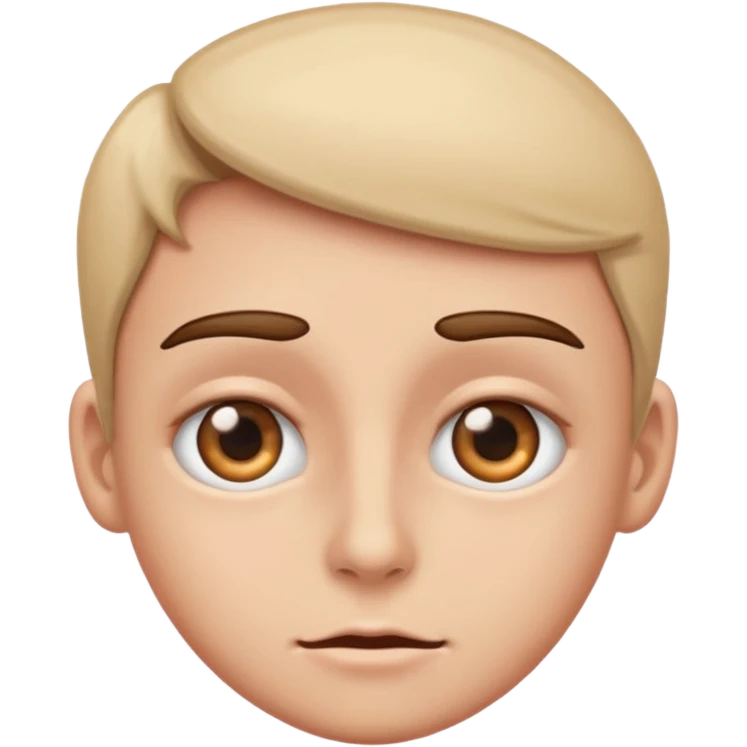 Eye rolling emoji