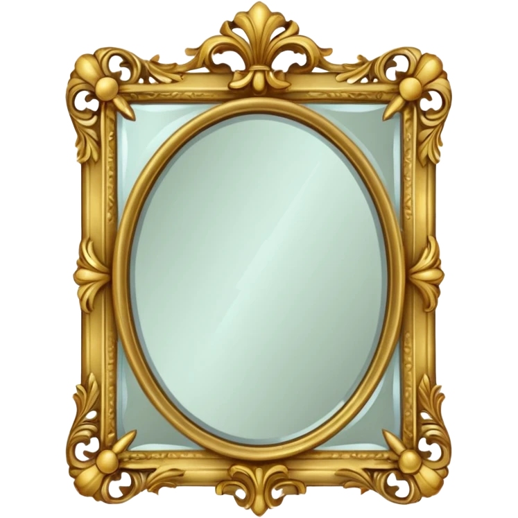 old mirror emoji