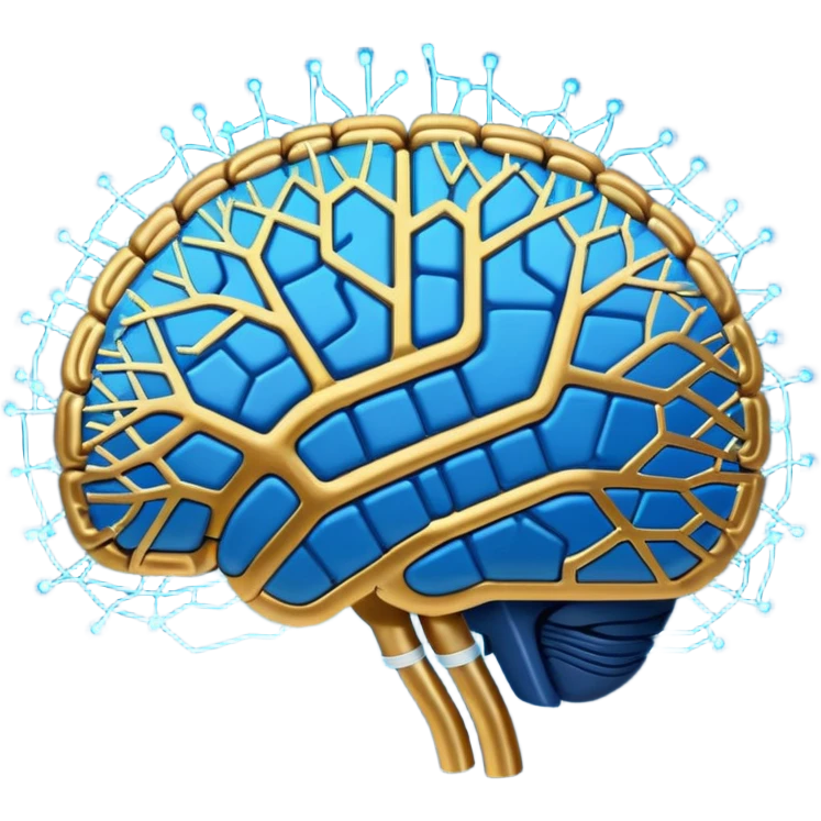 digital brain emoji