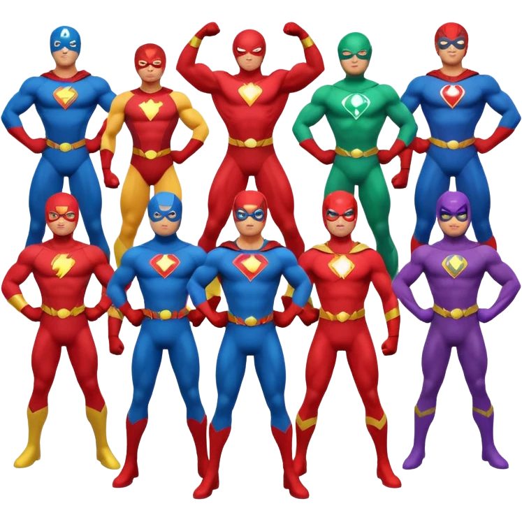 Super sentai emoji