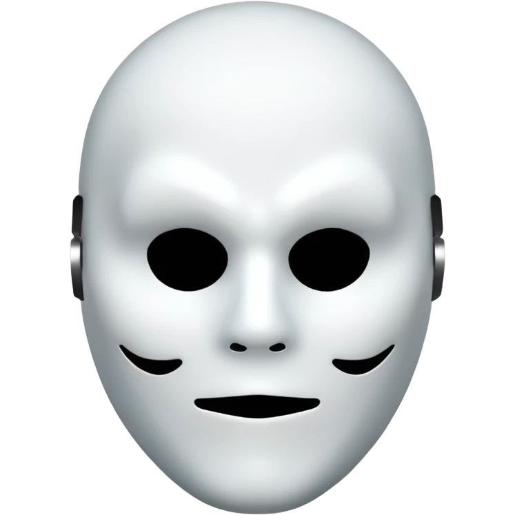 Ghost face emoji