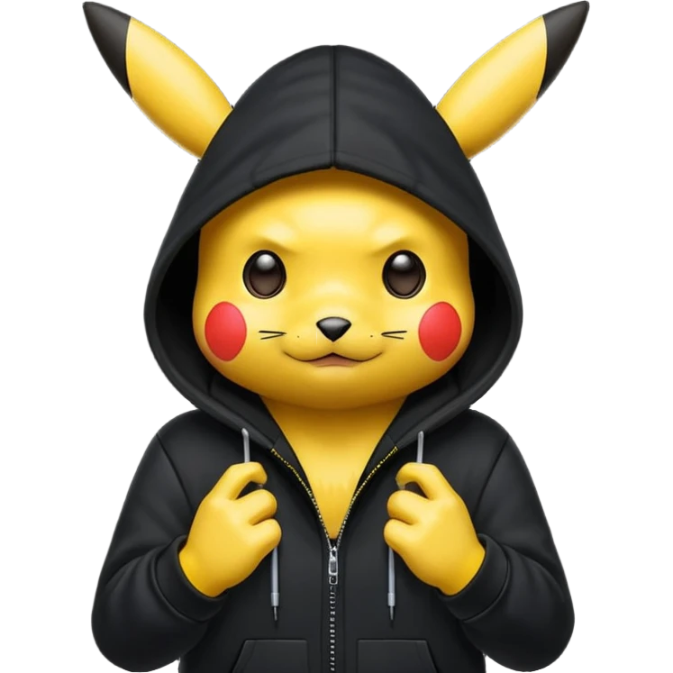 pikachu hacker emoji