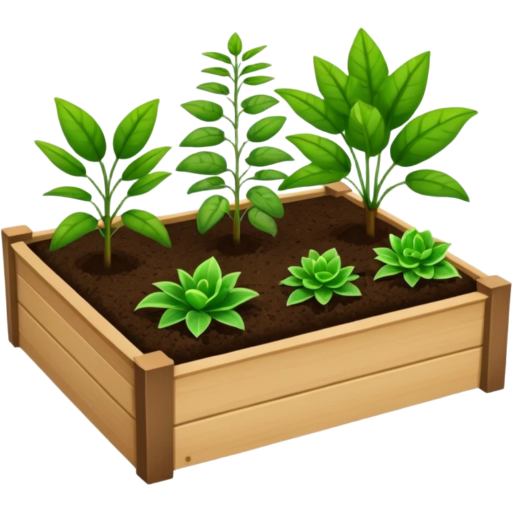 garden bed emoji