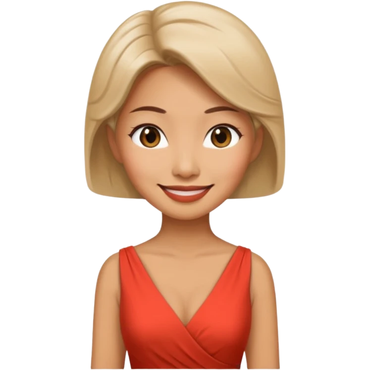 زن چنگ جو با ترامپ emoji