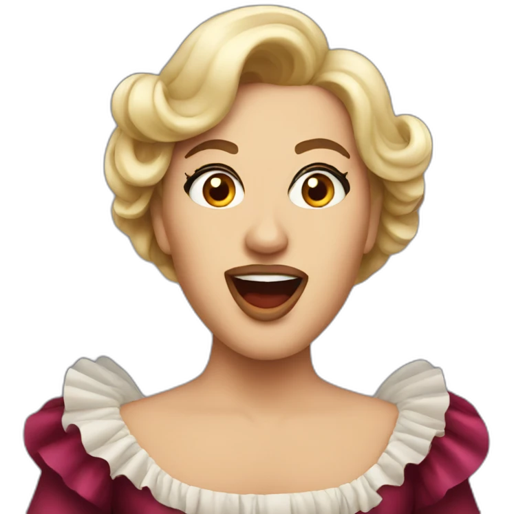 opera singer emoji