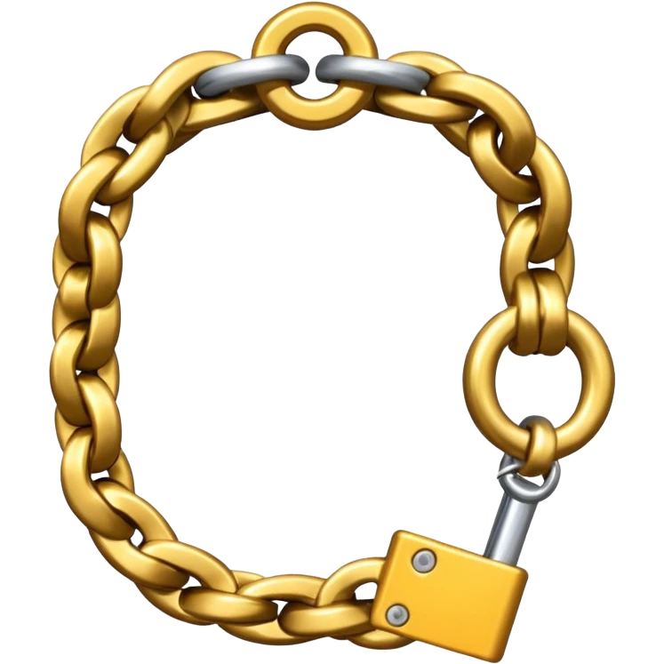 Bike lock emoji
