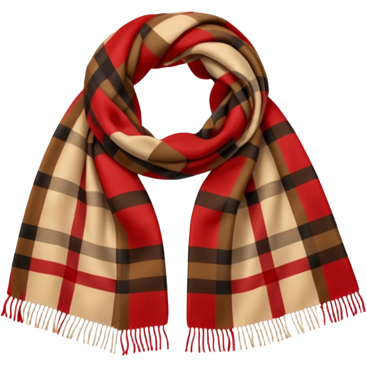 burberry scarf emoji