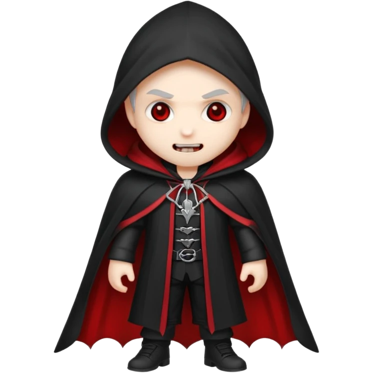 vampire, chibi full body emoji