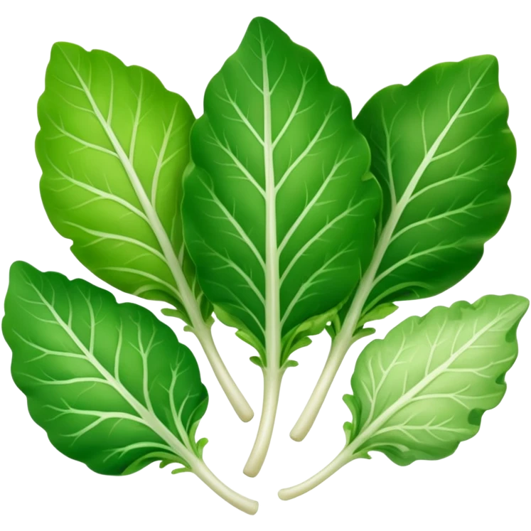 different salad leaves  emoji