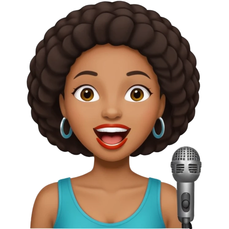Moncia R&B singer emoji