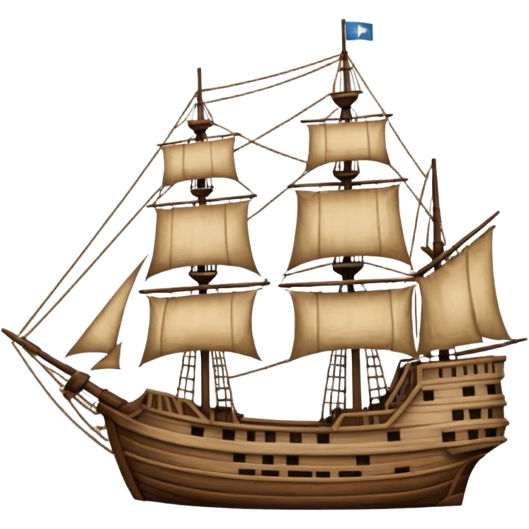 jamestown colonial ship emoji