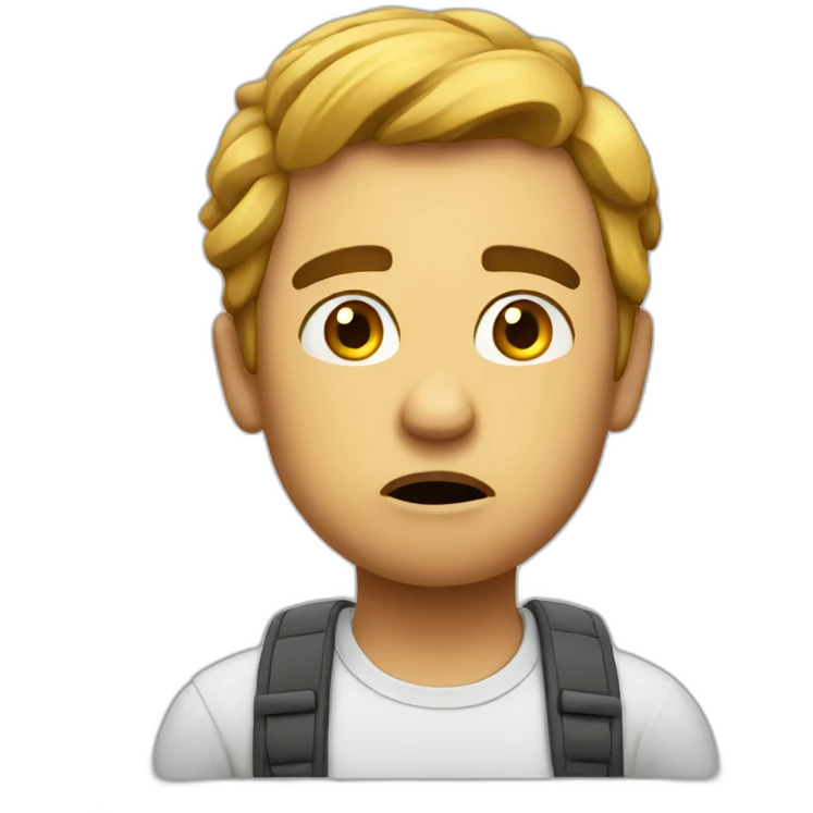 Confused emoji