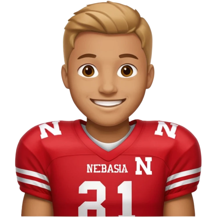 Nebraska corn husker  emoji