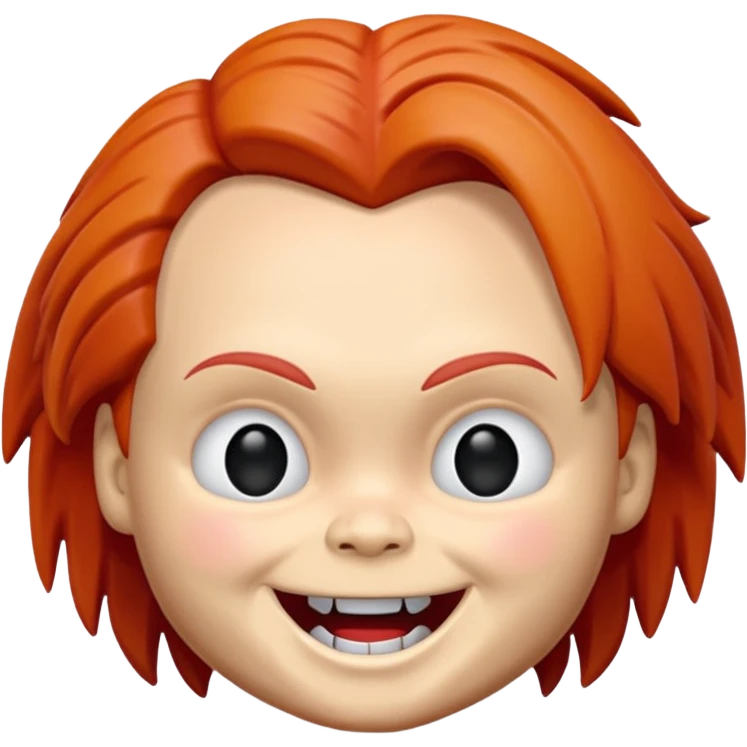 Un emojin de chuky emoji